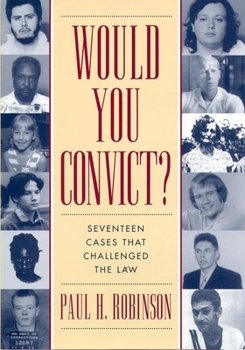 Hardcover Would You Convict? Book