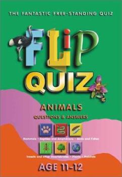 Spiral-bound Animals Age 1112: Flip Quiz: Questions & Answers Book