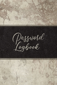 Paperback Password Logbook: The Perfect Journal & Organizer To Protect Secret Usernames & Passwords / Online Internet Password Keeper With Tabs & Book