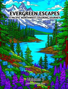 Evergreen Escapes: A Pacific Northwest Coloring Journey: Volume 3