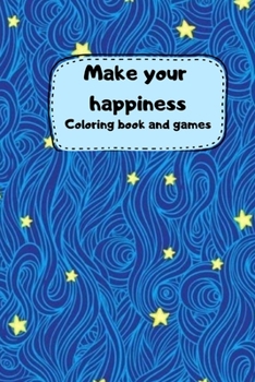 Paperback Coloring book and games: 6x9 inche coloring books Book
