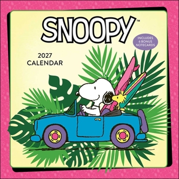 PEANUTS®: SNOOPY 2027 Wall Calendar with Notecards