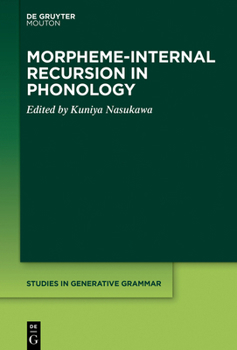 Paperback Morpheme-Internal Recursion in Phonology Book