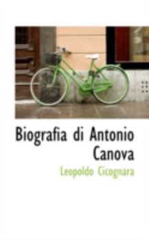 Paperback Biografia Di Antonio Canova Book