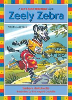 Paperback Zeely Zebra: Long Vowel E Book