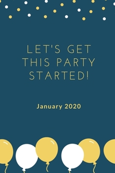 January 2020: Monthly Planner | Year, Month, Days, Journal Pages