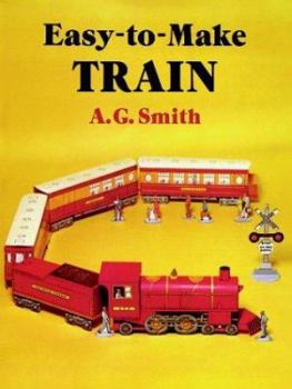 Paperback Easy-to-Make Train Book