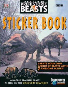 Paperback Walking with Prehistoric Beasts: Sticker Book