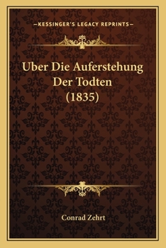 Paperback Uber Die Auferstehung Der Todten (1835) [German] Book