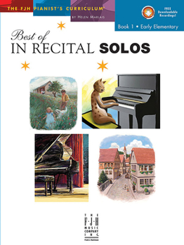 Paperback Best of in Recital Solos, Book 1 Book