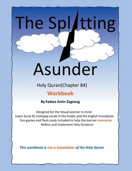 Paperback The Splitting Asunder: Holy Quran (84) Book