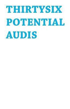 Paperback Thirty-six Potential Audis: and a hamburger Book