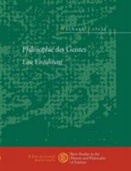 Paperback Philosophie des Geistes: Eine Einf?hrung [German] Book