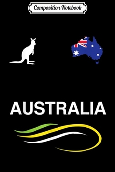 Paperback Composition Notebook: Australia Cricket jersey Journal/Notebook Blank Lined Ruled 6x9 100 Pages Book