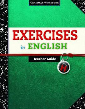 Paperback Exercises in English Level H Teacher Guide: Grammar Workbook Book