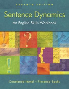 Hardcover Sentence Dynamics with New Mywritinglab Access Code Card Book