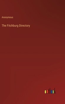 Hardcover The Fitchburg Directory Book