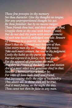 Paperback To Thine Own Self Be True Speech from Hamlet by William Shakespeare Journal Book