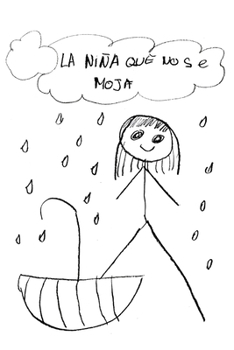 Paperback La niña que no se moja [Spanish] Book