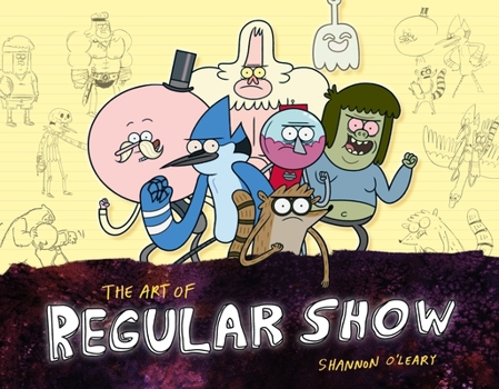 Hardcover The Art of Regular Show Book