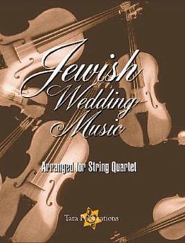 Paperback Jewish Wedding Music: Arranged for String Quartet [Hebrew] Book