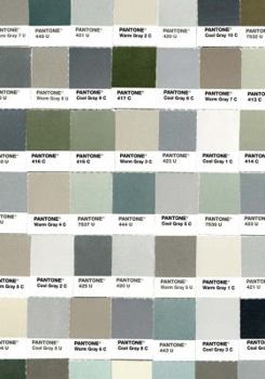 Pantone - 50 Shades of Gray Flexi Journal