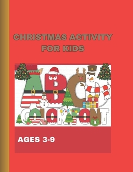 Paperback Christmas Activity for Kids Book