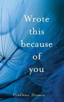 Paperback Wrote this because of you Book