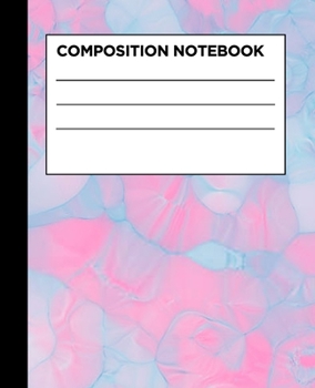 Composition Notebook: Painted Galaxy | College Ruled Notebook | Lined Journal | 110 Pages | 7.5 X 9.25" | School Subject Book Notes| Student Gift Kids Teenager Adult Teacher