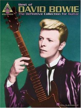 Paperback Best of David Bowie the Definitive Collection for Guitar Book