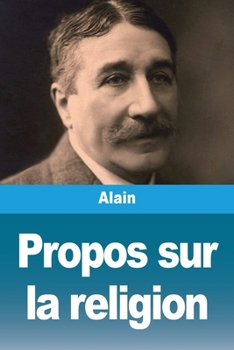 Paperback Propos sur la religion [French] Book