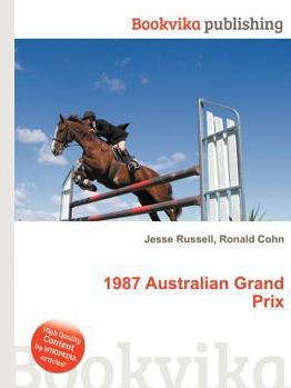 Paperback 1987 Australian Grand Prix Book