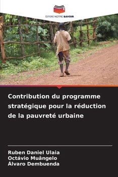 Paperback Contribution du programme stratégique pour la réduction de la pauvreté urbaine [French] Book