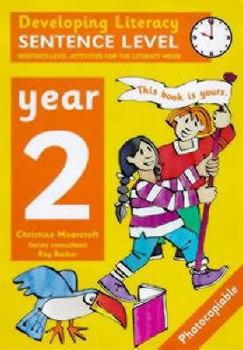 Hardcover Sentence Level Year 2: Sentence-Level Activities for Literacy Hour Book