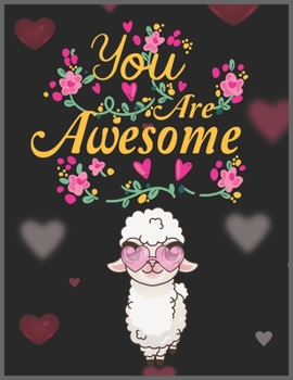 You are Awesome: Llama Alpaca Planner & Calendar, Daily Weekly Planner with Monthly quick-view/over view with 2020 Planner