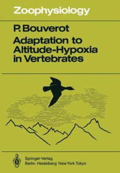 Paperback Adaptation to Altitude-Hypoxia in Vertebrates Book