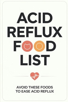 Paperback Acid Reflux Food List Book