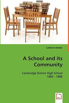 Paperback A School and its Community Book