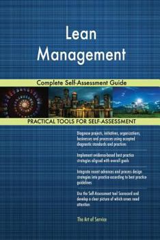Paperback Lean Management Complete Self-Assessment Guide Book