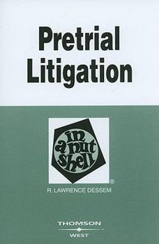 Paperback Pretrial Litigation in a Nutshell Book
