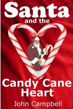 Paperback Santa and the Candy Cane Heart Book