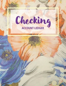 Checking Account Ledger Simple Debit Credit Book: General journal sheet | Accounting books journal and ledger | Bookkeeping ledger | Ledger account | Daily accounting ledger | Cash book