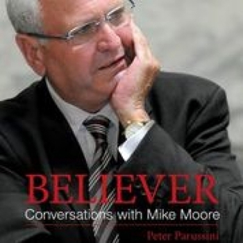 Paperback Believer: Conversations with Mike Moore Book