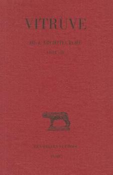 Paperback Vitruve, de l'Architecture: Livre VIII [French] Book