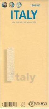 Map Laminated Italy Road Map by Borch (English Edition) Book