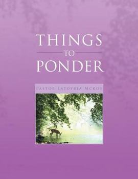 Paperback Things to Ponder Book