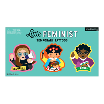 Misc. Supplies Little Feminist Temporary Tattoos Book