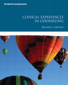 Paperback Clinical Experiences in Counseling Book
