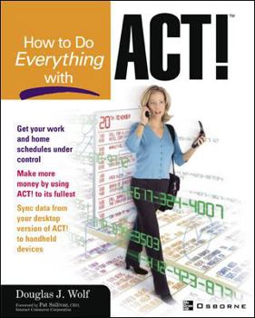 Paperback How to Do Everything with ACT! 2002 Book