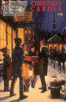 Paperback Christmas Carols: Easy Electronic Keyboard Music Vol. 110 Book